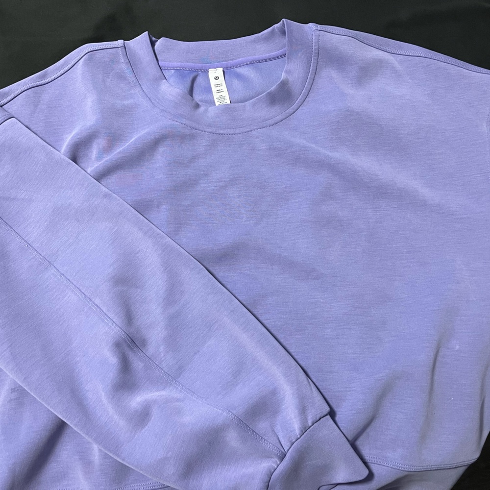 lululemon Lavender Crew Sweatshirt